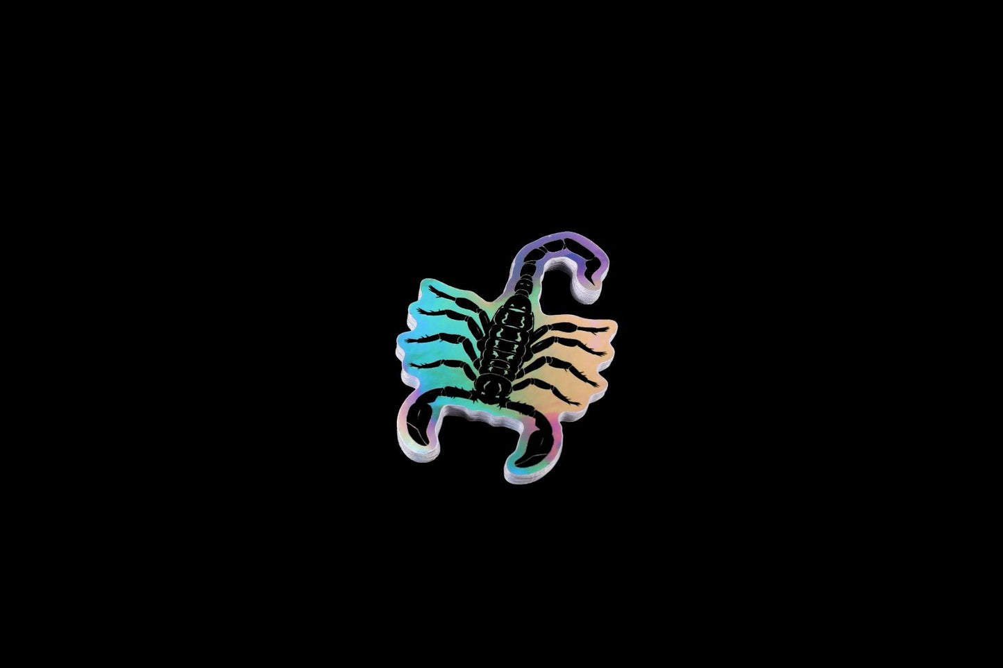 Scorpion Holo Sticker