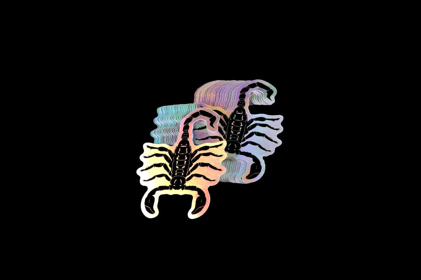 Scorpion Holo Sticker