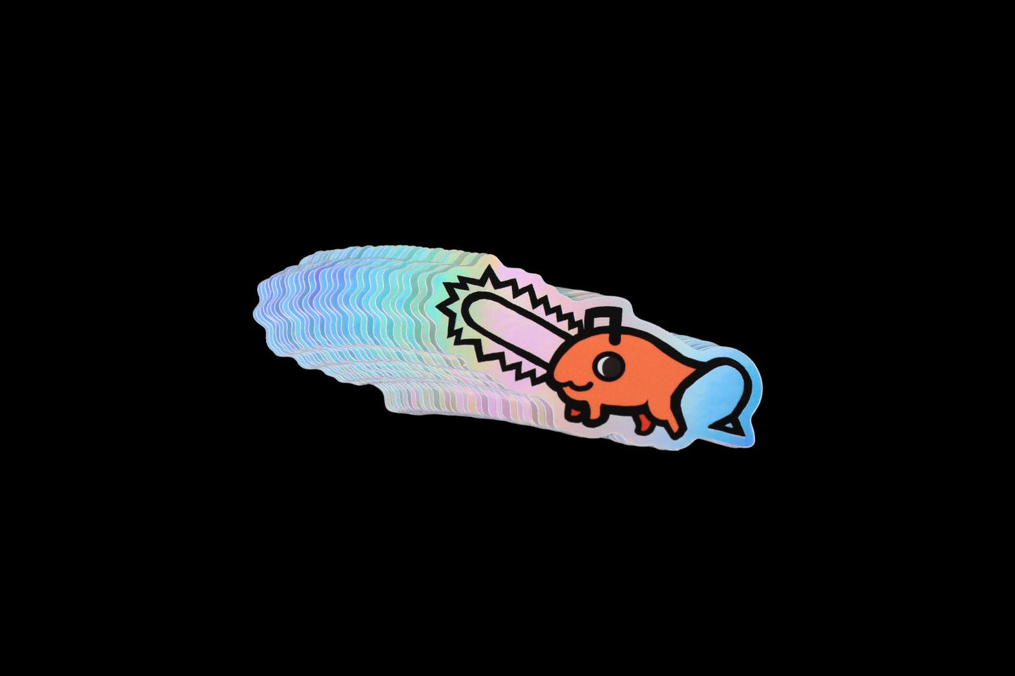 Pochita Holo Sticker
