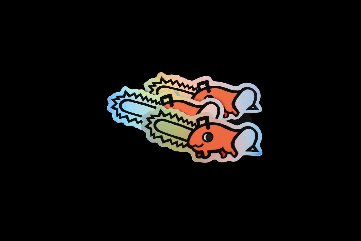 Pochita Holo Sticker
