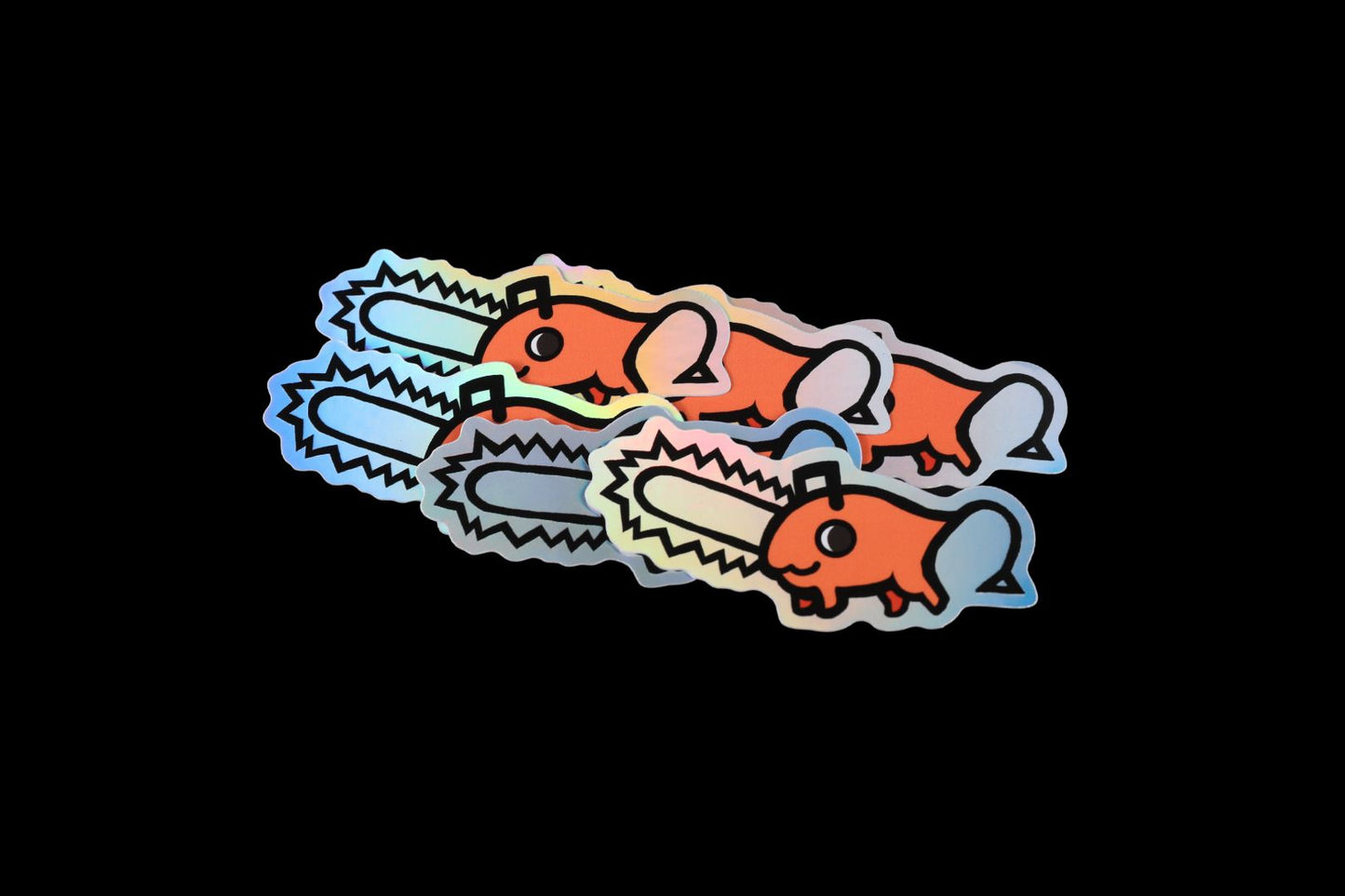 Pochita Holo Sticker