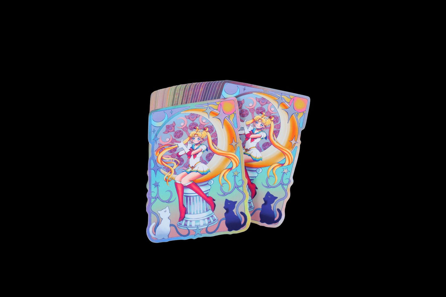 Magical Girl Large Holographic Sticker