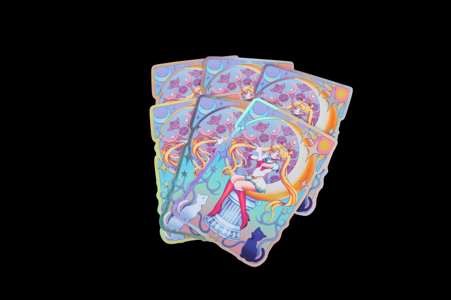 Magical Girl Large Holographic Sticker