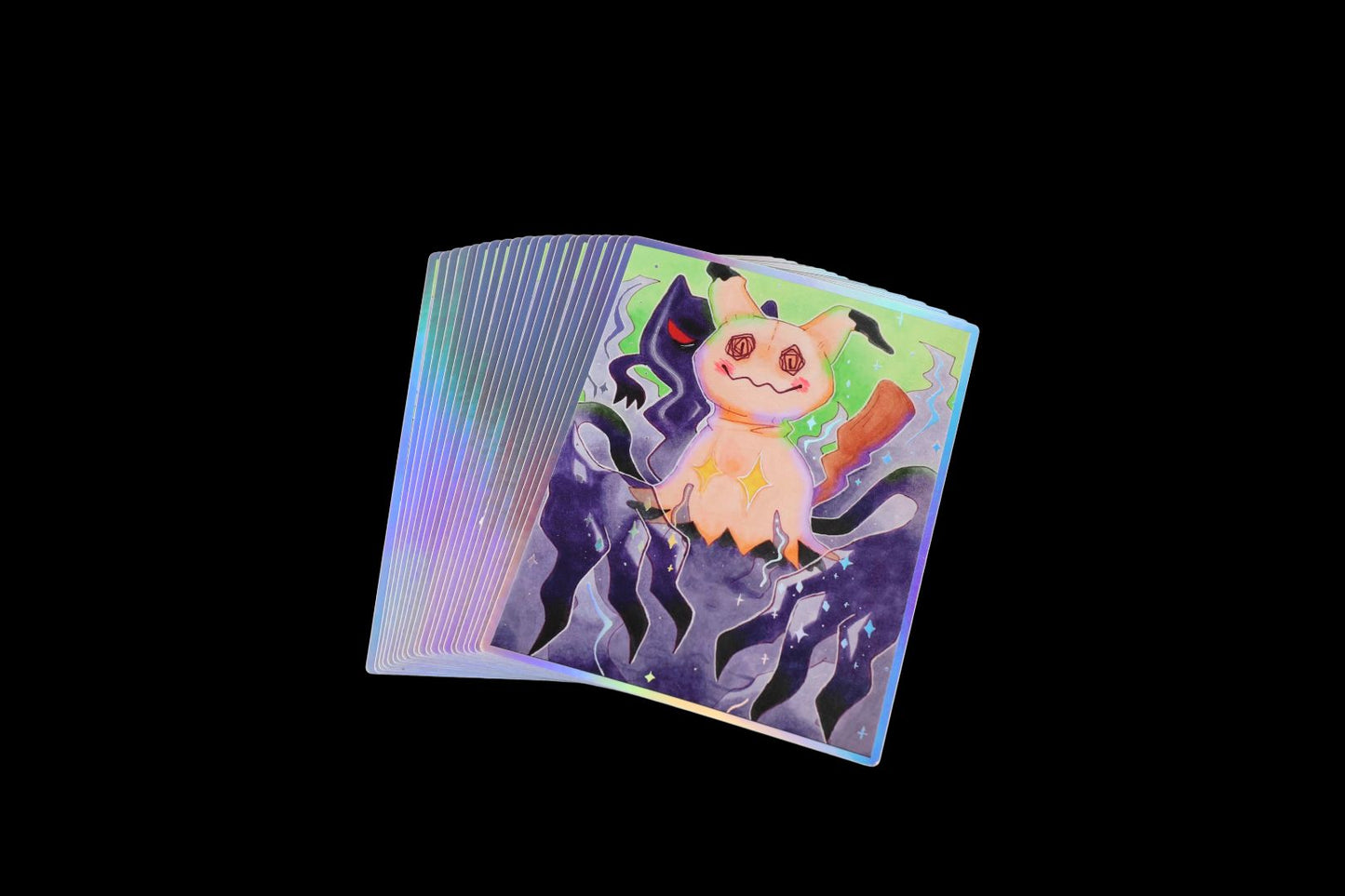 Mimikyu Large Holographic Sticker