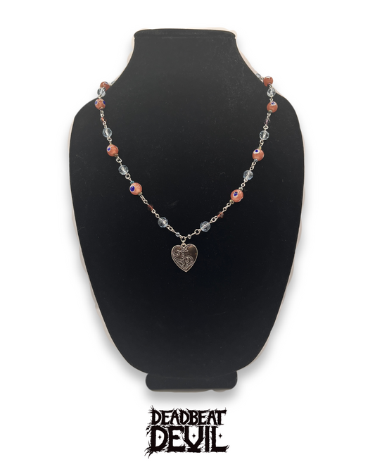 Blue and Brown Necklace