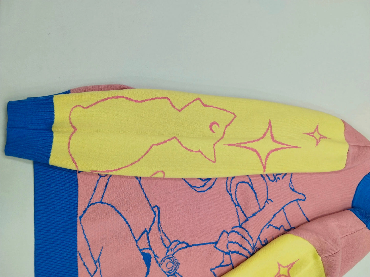 Magical Girl Sweater Pastel Color block Edition