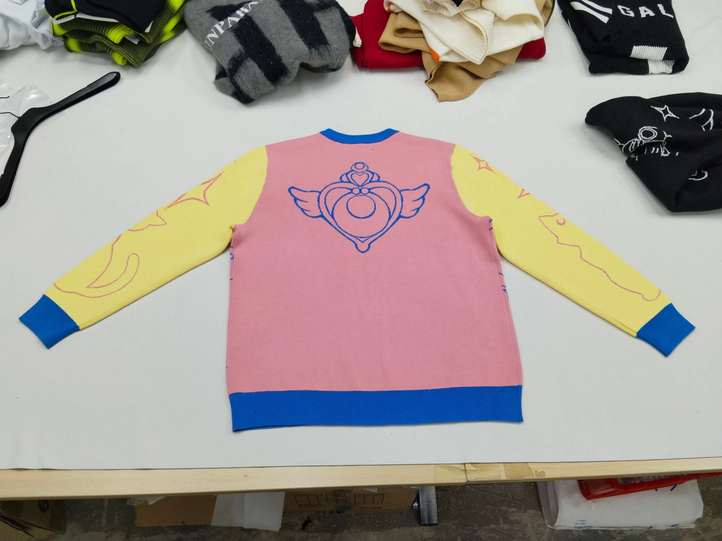 Magical Girl Sweater Pastel Color block Edition