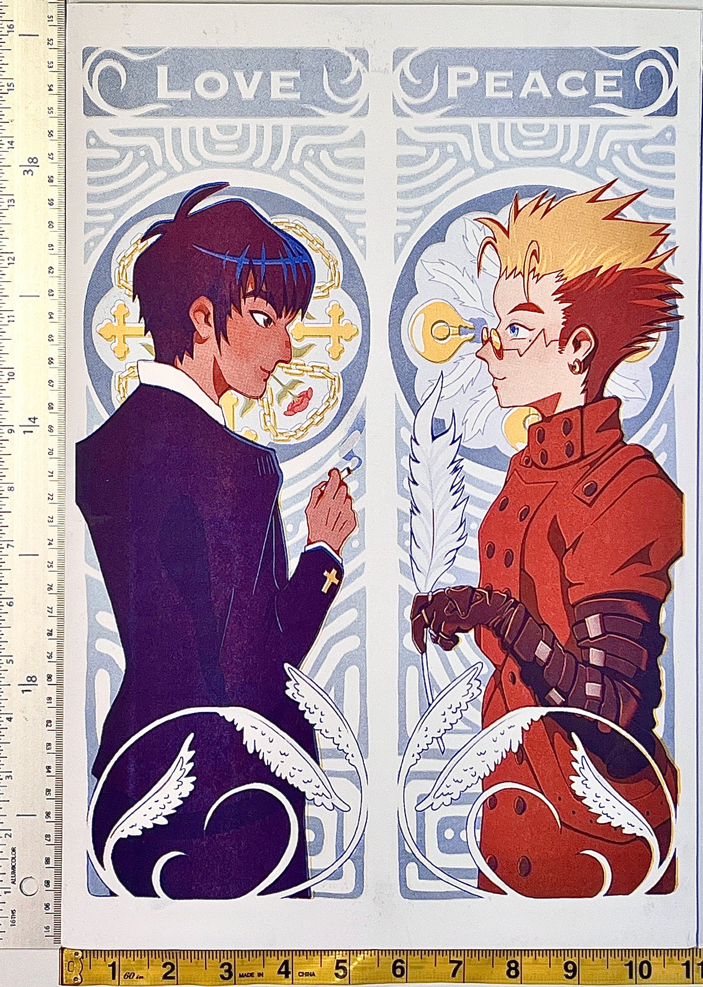 VashWood Risograph Art Print
