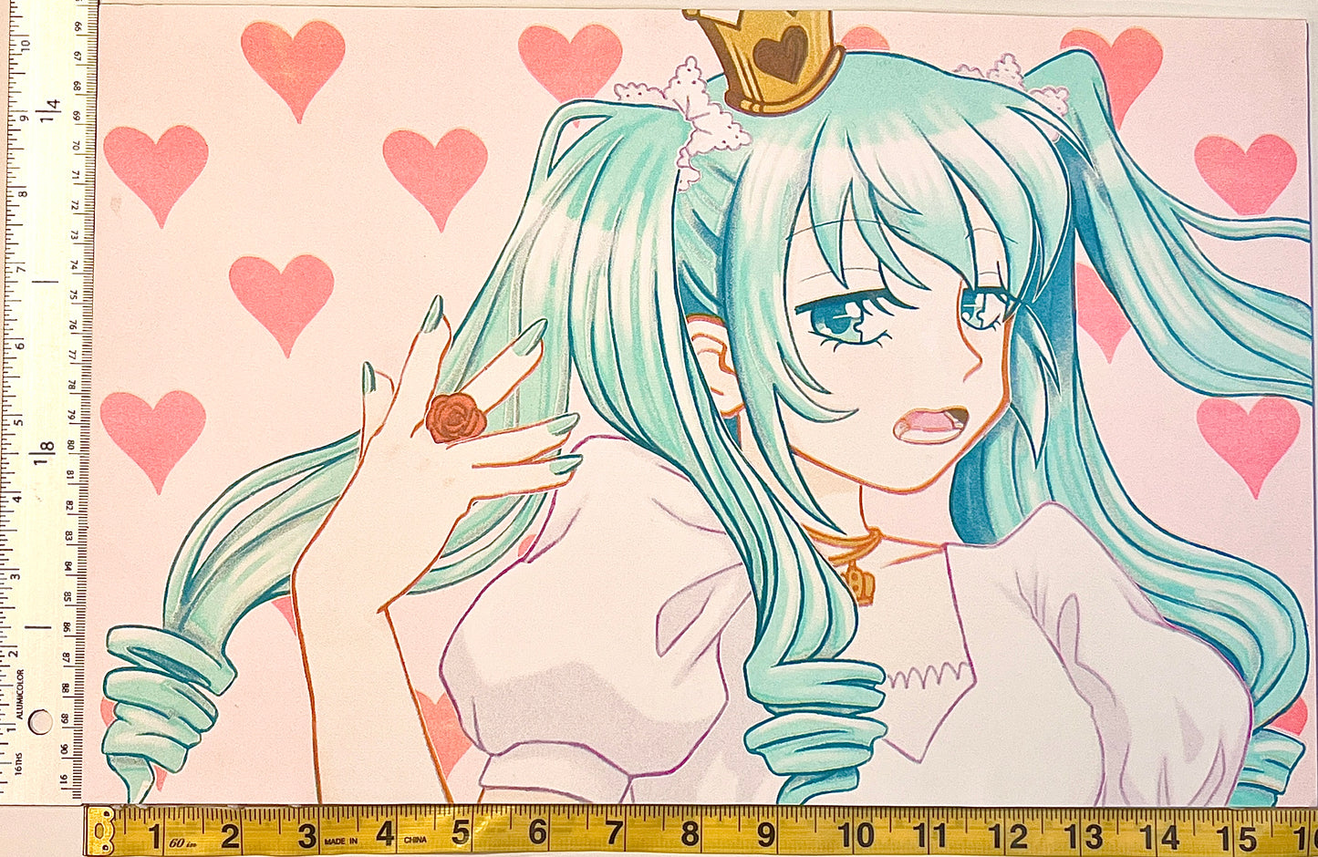 World Is Mine Risograph Art Print