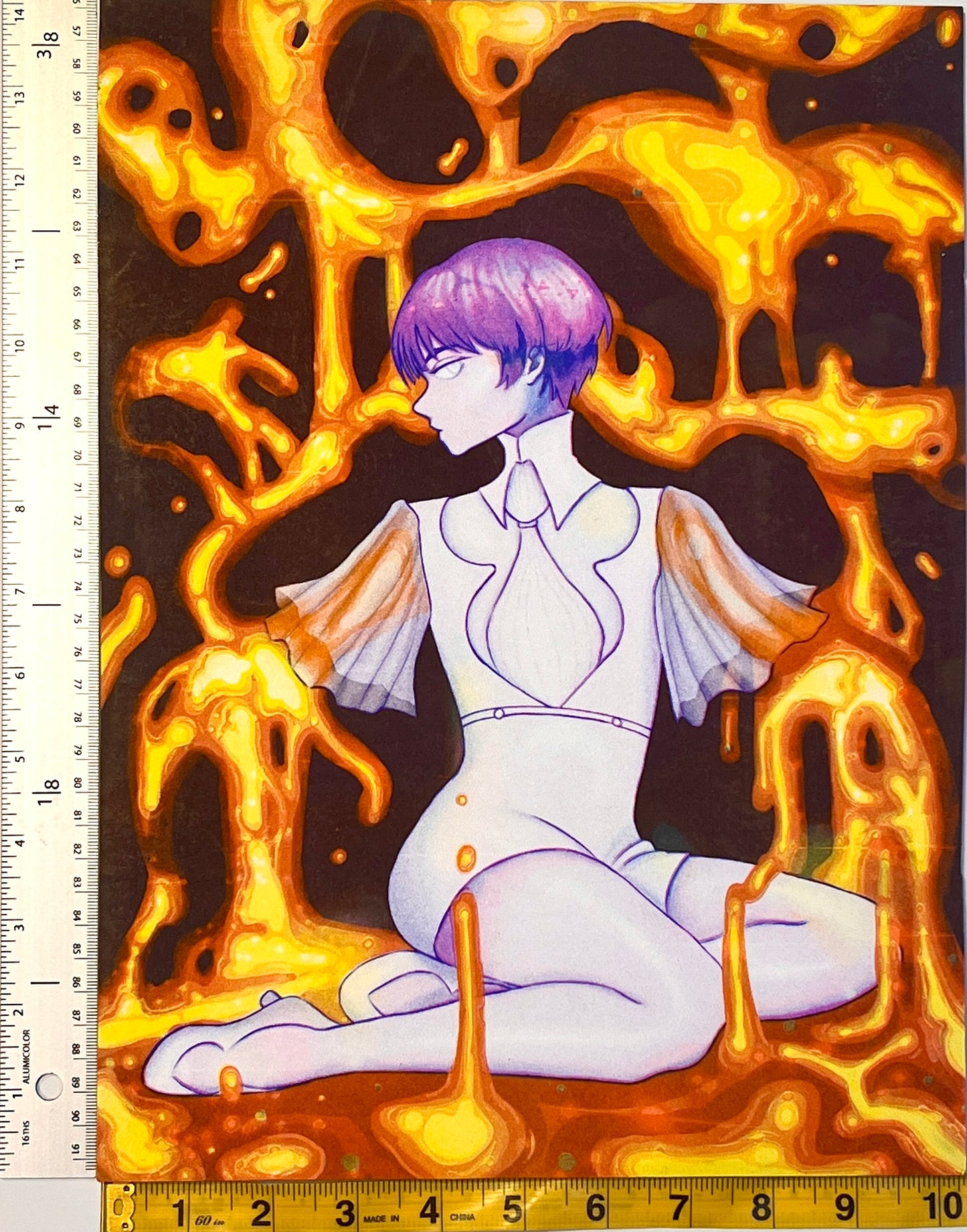 Phos Risograph Art Print