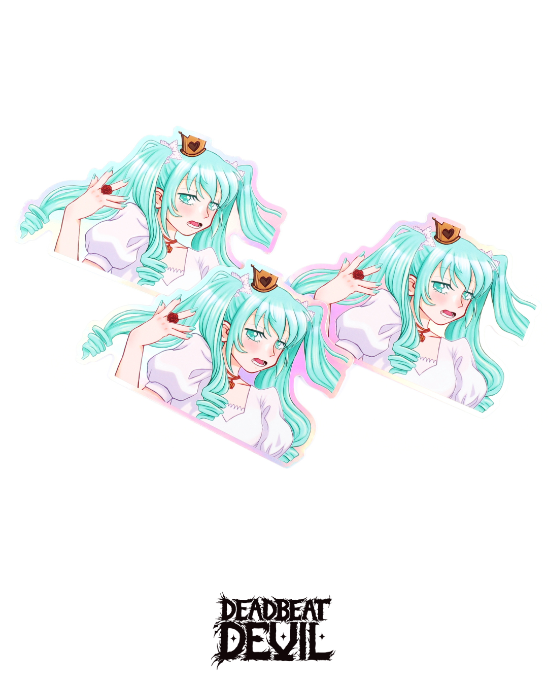 Miku Peeker Sticker