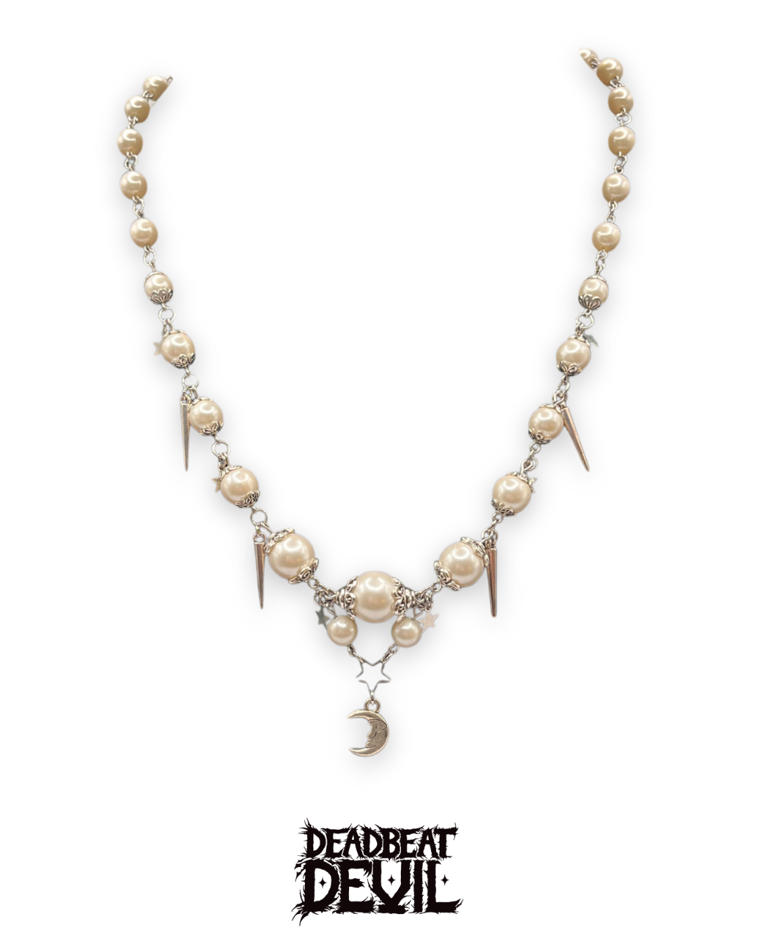 Pearl Spike Necklace