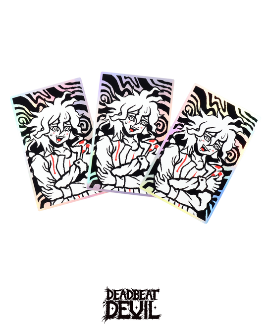 Nagito Holographic Large Sticker