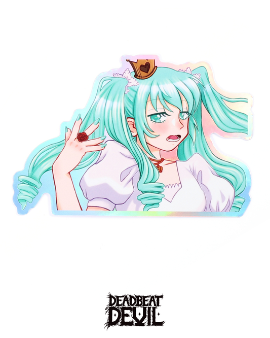 Miku Peeker Sticker