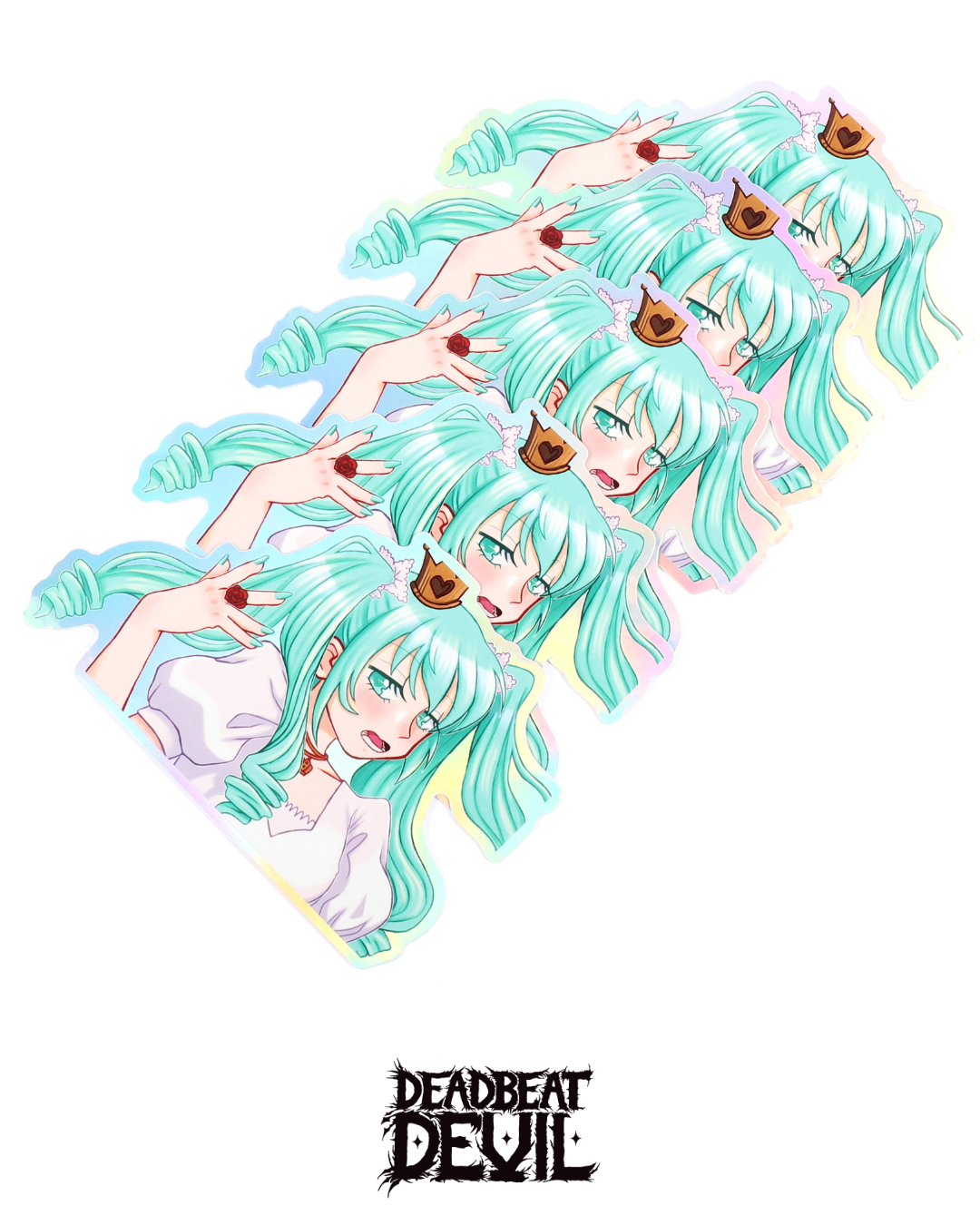 Miku Peeker Sticker