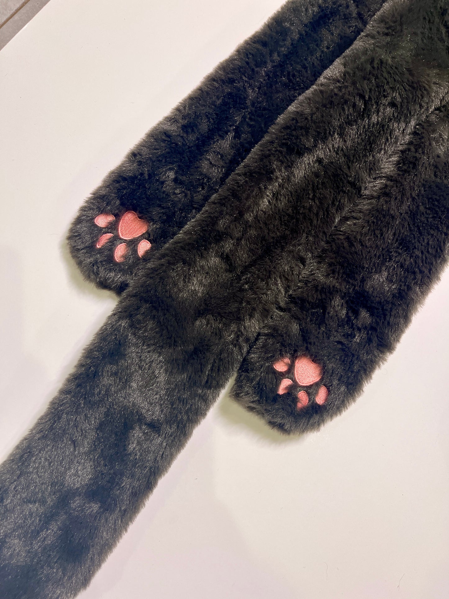 Black Kitty Scarf
