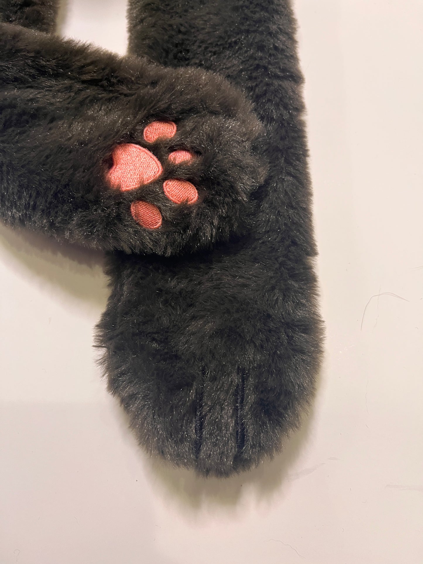 Black Kitty Scarf