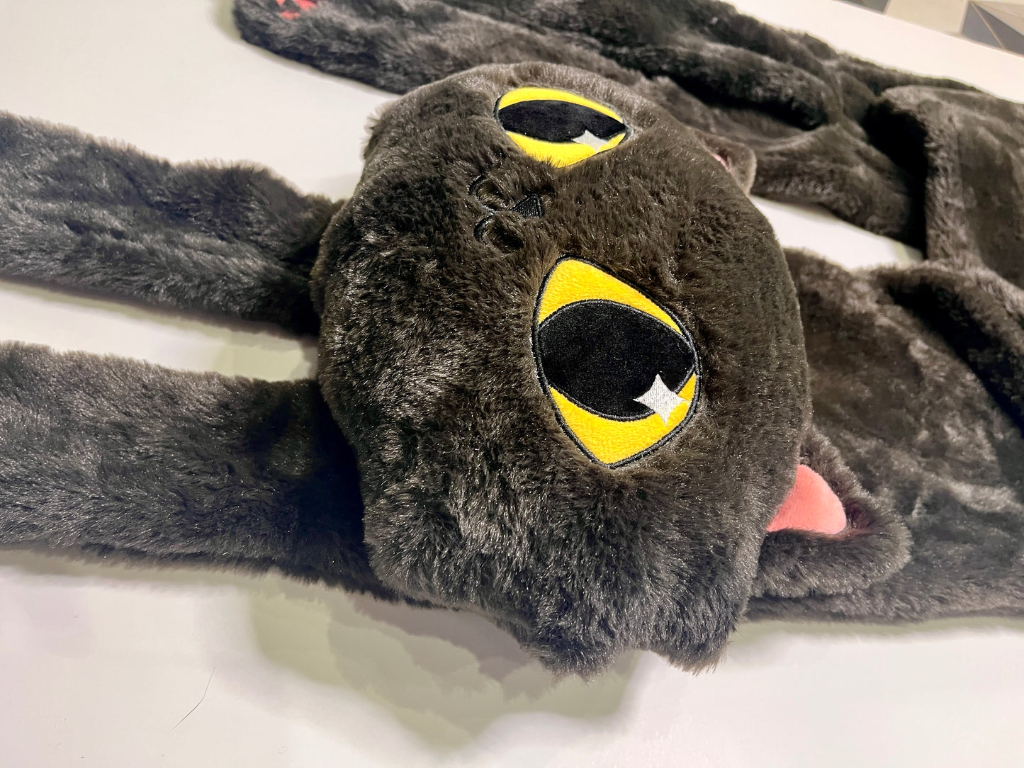 Black Kitty Scarf