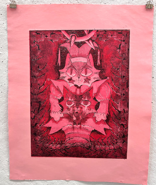 Intaglio "The Farten" Print