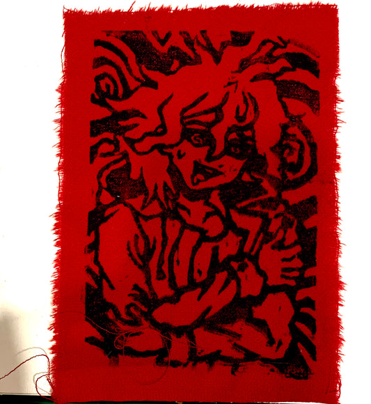 Komaeda Linocut Patch/Print