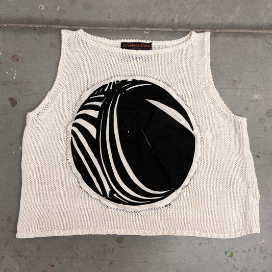 Off-White Knit Tank Top