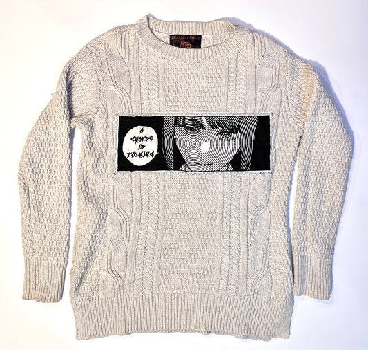 "A Corpse is Talking" Knit Sweater