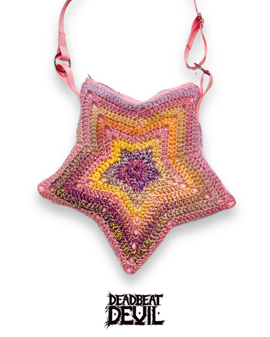 Pink Orange Purple Star Bag