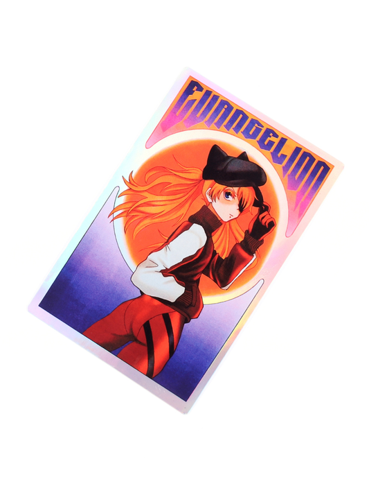 Asuka Large Holographic Sticker