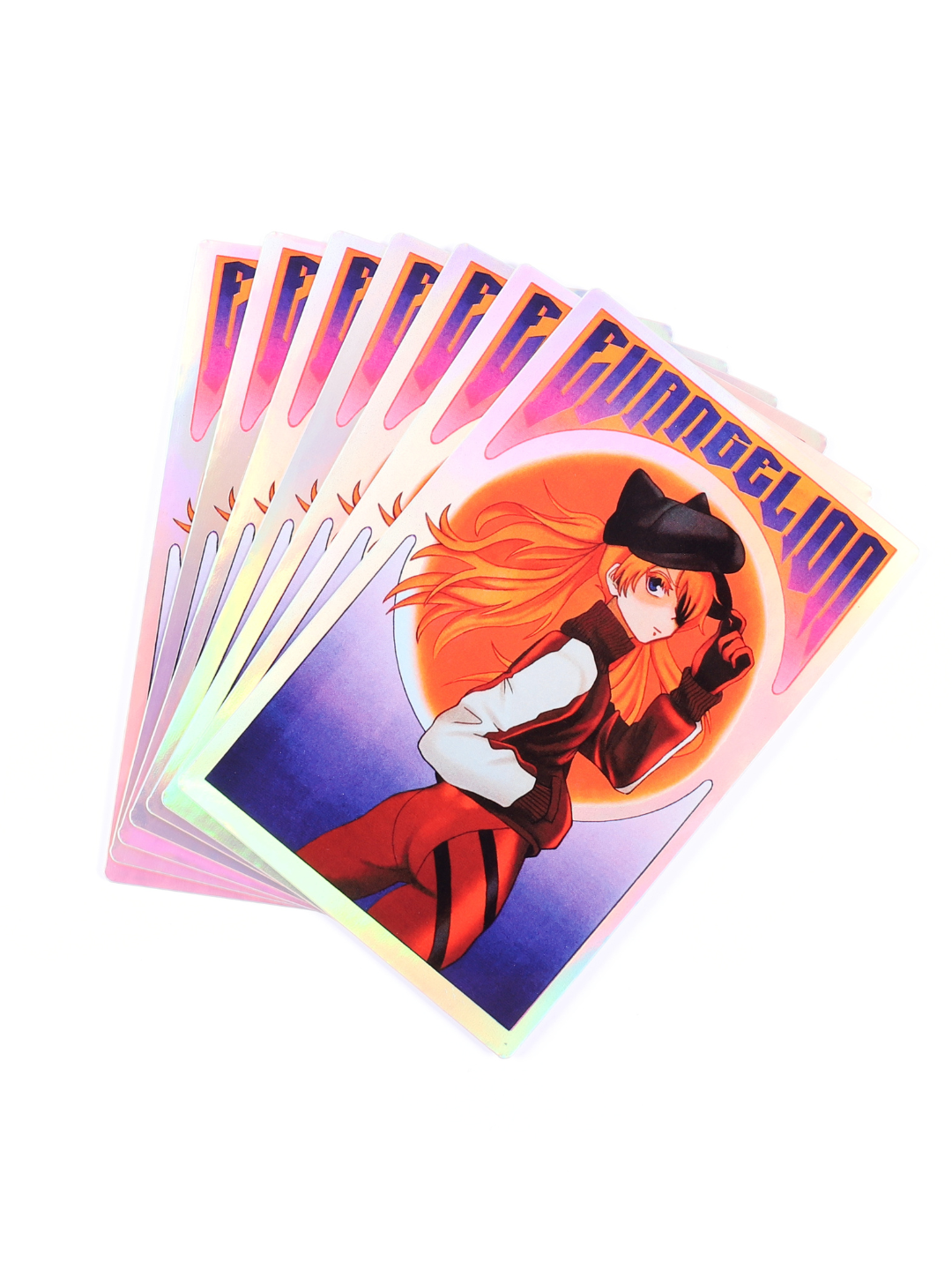 Asuka Large Holographic Sticker