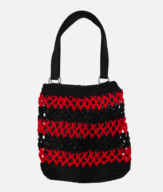 Crochet Netted Tote Bag