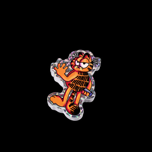 Garfield Prismatic Holo Sticker