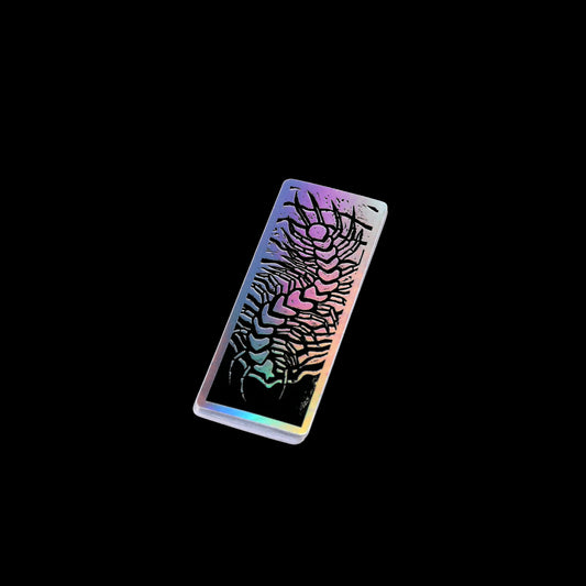 Centipede Holographic Sticker