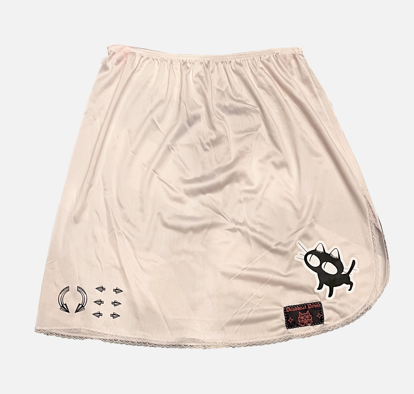 Piercing Kitty Slip Skirt